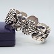Georg Jensen; "Paris" bracelet of sterling silver, No. 30