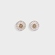 Daisy Earrings 
– Sterling 
Silver 925S – 
Gold-Plated – 
...
