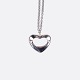 Pendant with 
Chain – Georg 
Jensen No. 152A 
– Hearts – ...
