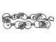 Silver
Bracelet with leaves from 1940-1960