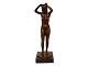 Volmer Bahner
Bronze 
figurine of 
nude lady doing 
her hair