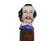 Bottle stopper shaped as a man from around 
1890-1900