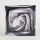 Kosta Boda, Cirrus Black, kunstglasobjekt.