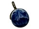 Royal Copenhagen Blue Flower pendant with sterling silver mounting