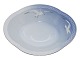 Måge med guldkantLille oval skål 22 cm.
