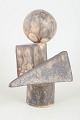 Christina Muff, Contemporary Danish ceramic artist (born 1971.Stoneware sculpture, cubistic style.