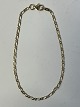 Figaro Armbånd 14 Karat Guld. Længde 19,5 cm.