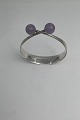 Danam Antik presents: Hans Hansen Sterling Silver Bracelet No 243 Purple Quartz