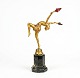Fantastisk Art Deco Bronzefigur af Ferdinand Preiss. ...