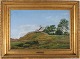 Thorald LæssøeChurch in the country sideOil on canvas