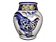 Antik K presents: Blue PheasantsLarge floor vase