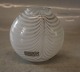 Zebra Vase 8 cm  Kosta Boda Swedish Artist Collection. Bertil Vallien