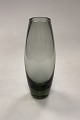 Holmegaard Hellas Smoke Glass Vase No. 15391