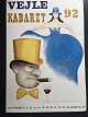 Plakat - Albert Bertelsen - Vejle Kabaret 1992.