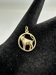 14Karat Guld Taurus / Tyre Vedhæng - Stjernetegn