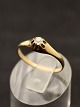 14 karat guld ring med diamant