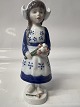 Bing & Grøndahl Årsfigur fra 1989, Pige AnnekeHøjde 19 cm.
