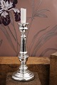 K&Co. presents: Large 19th century candlestick in Mercury Glass with old patina. Height: 24.5cm...