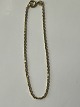 Armbånd Anker facet 8 kt. guld.Længde 17,5 cm