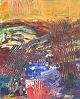 Lars Bertle, abstrakt komposition, svensk modernist.