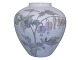 Royal CopenhagenStørre Art Nouveau vase med fuchsia ...