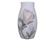 Bing & GrøndahlVase med magnolie blomst