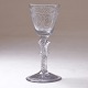 Aabenraa Antikvitetshandel präsentiert: Nøstetangen Chrystal Desert Glas. Norwegen um 1760. H: 14cm