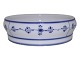 Blue Fluted PlainRare low-edge round bowl 16 cm from 1898-1923