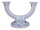 Blue TraditionalTwo armed candlelight holder