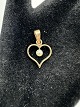 8Karat Guld Hjerte Vedhæng