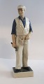 Royal Copenhagen. Tømrer. Model 4535. Højde 23 cm. ( 1 ...