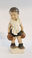 Dahl Jensen. Porcelænsfigur. Bokser. Model 1069. Højde ...