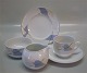 Orchid BLUE B&G porcelain B&G Blue: White base, blue orchid (also with green border)