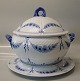 B&G Blå Empire porcelæn 003 Stor terrin 4 l (666) med underfad
