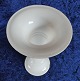 Holmegaard glass art. Vase/candlestick of milk white glass 18.5cms.