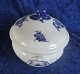 Blue Flower Plain Danish porcelain. Covered dish No 8054 of 1st quality