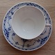 Blue Fluted Half lace Danish porcelain, settings chocolate cup No 713