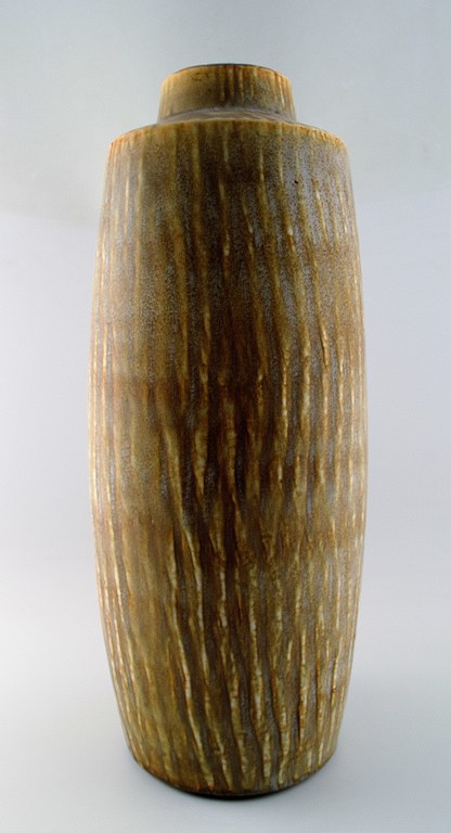 Large Rörstrand stoneware vase by Gunnar Nylund.