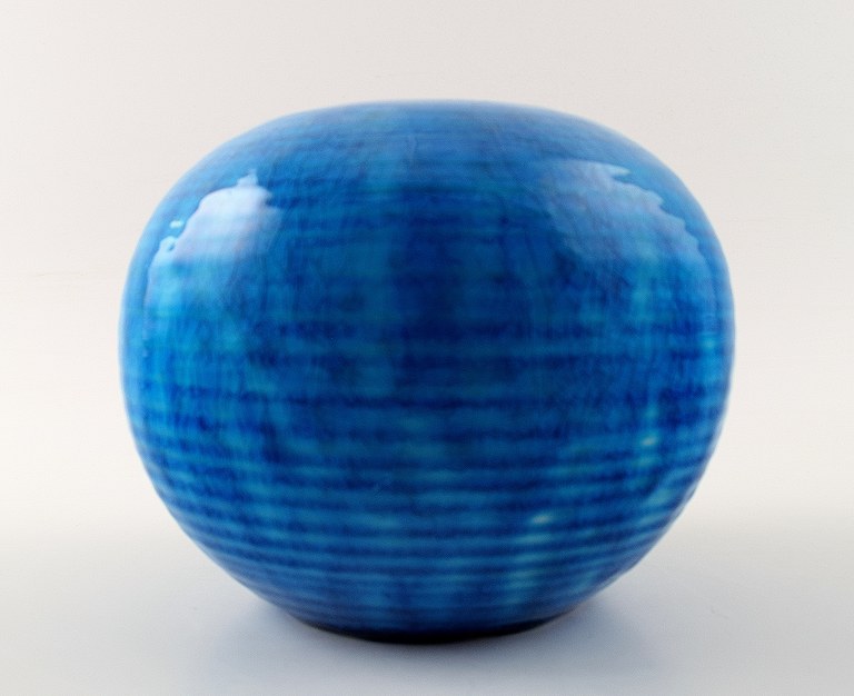 Kähler, HAK, glaseret stentøjvase. 