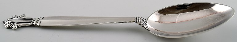 Georg Jensen sølvbestik Dronning sølvtøj, Georg Jensen Dronningemønster Acanthus.