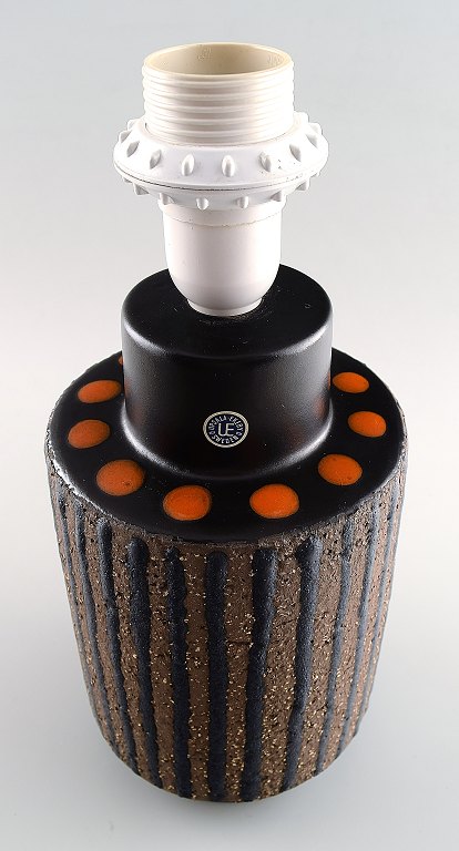 Table lamp in ceramics. Upsala-Ekeby.