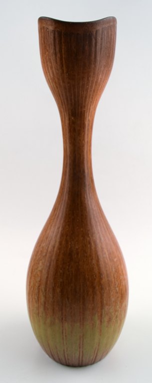 Large Rörstrand, Gunnar Nylund ceramic vase.