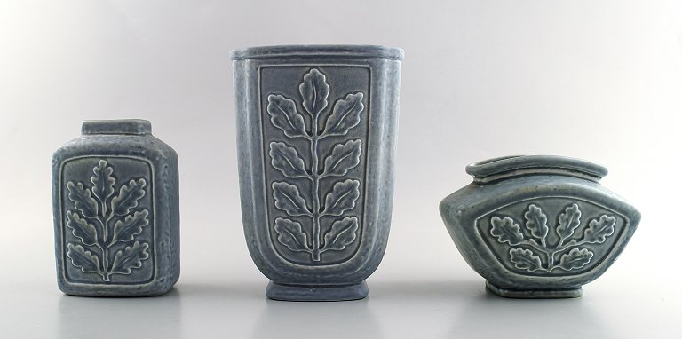 Rörstrand, Sweden 3 retro vases, 60s.