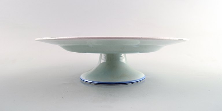 Aluminia Tranquebar faience Cake Stand - cheese centerpiece.