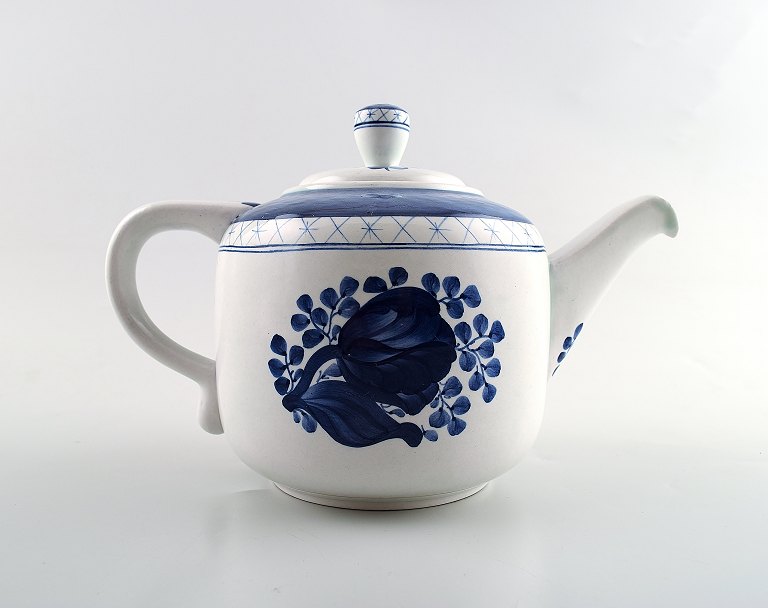 Aluminia / Royal Copenhagen Tranquebar rare teapot.