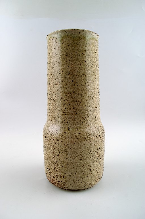 Rare Arne Bang ceramic vase.Marked AB 196.