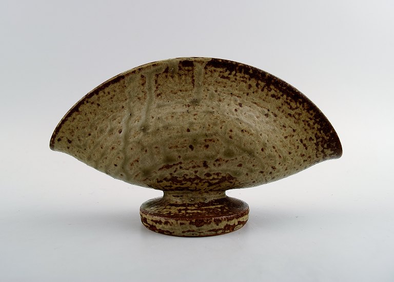 Rare Arne Bang ceramic vase.Marked AB 156.