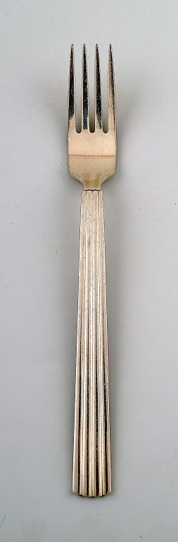 Georg Jensen Sterlingsølv Bernadotte frokostgaffel #022. 9 STK.