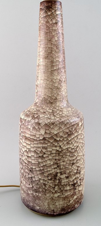 Stor Michael Andersen bordlampe i keramik. 