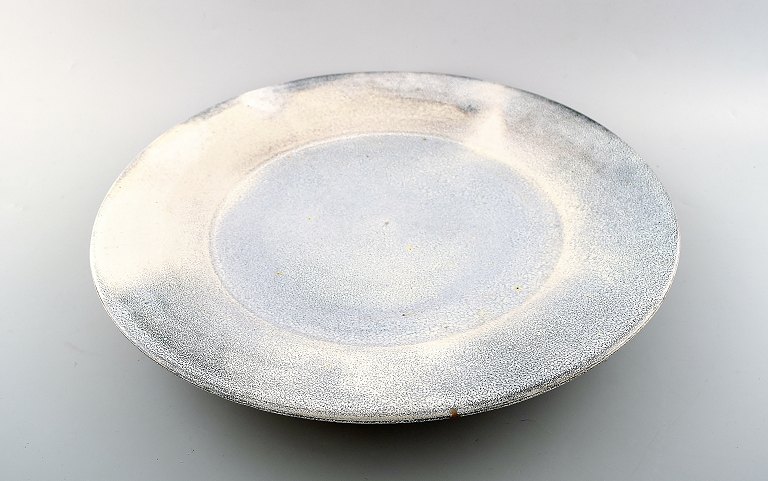 Monumental/huge Kähler, Denmark, glazed dish 1940 s.Designed by Svend Hammershoi.